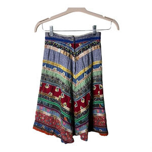 70’s Vintage Patchwork Boho Skirt